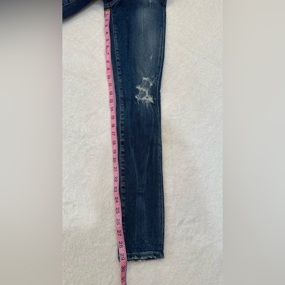 Citizens Of Humanity Rocket High Rise Skinny Jeans with Distressed Finish - Picture 10 of 16